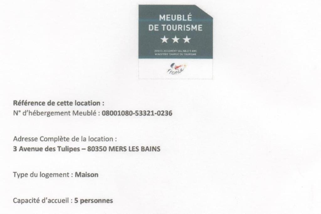 Maison Avec Jardin A Mers Les Bains المظهر الخارجي الصورة